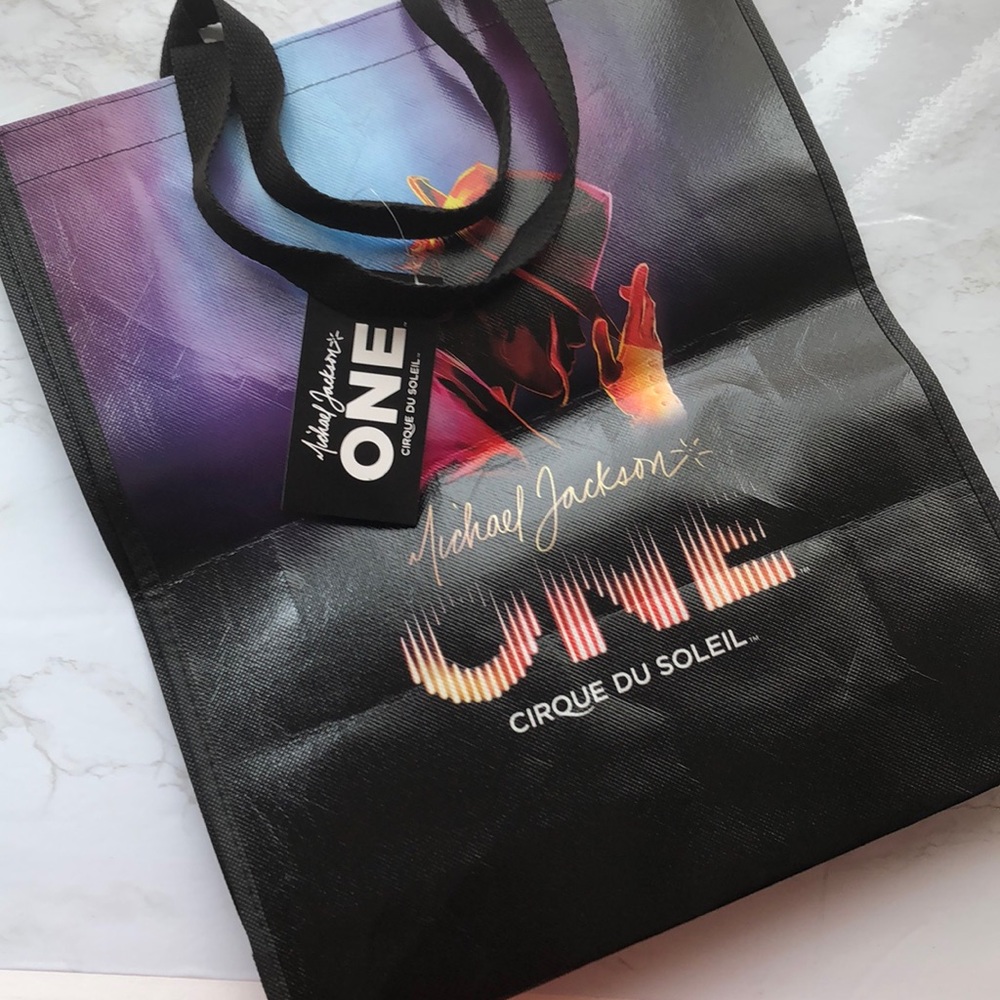 Michael Jackson tote bag Purchased at Vegas show
